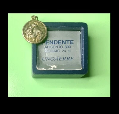 PENDENTE - CIONDOLO IN ARGENTO 800 - Religioso - Immagine 1 di 3