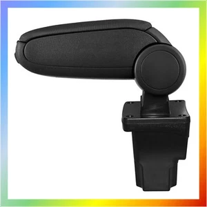 APOYABRAZOS REPOSABRAZOS SEAT LEON 3 III 5F SC ST (2012-2017) TELA NEGRA NUEVO - Imagen 1 de 6