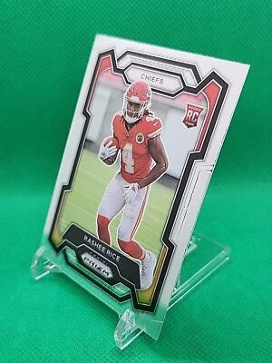 2023 PRIZM FOOTBALL-RASHEE RICE-ROOKIE-CHIEFS - Image 1 of 2