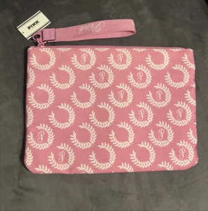Victoria's Secret PINK Top-Zip Cosmetic Makeup Pouch with Strap NWT #11253409 - Picture 1 of 7