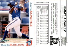 Jimmy Alvarez 2001 Grandstand Dunedin Blue Jays #NNO Card *AutographDen*