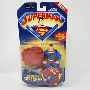 Figura de acción Kenner Strong Arm Superman 2001 de colección serie animada DC Comics - Imagen 1 de 11