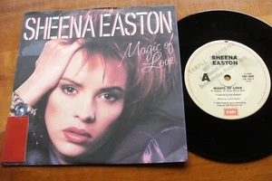 SHEENA EASTON 1986 MAGIC OF LOVE 45rpm 7" N/MINT PROMO VINYL SINGLE RECORD - Picture 1 of 2