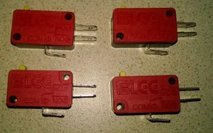 4 EA -        3 contact snap in microswitch for video arcade button  - Picture 1 of 2