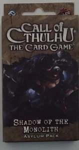 CALL OF CTHULHU LCG: SHADOW OF THE MONOLITH ASYLUM PACK (FFG CT52) - Picture 1 of 2