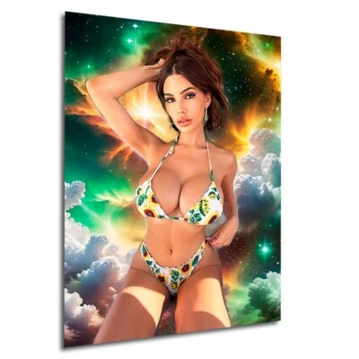 PAIGE WOOLEN Model Diva Heavenly Belles #2/7 ACEO Art Print Card by RoStar - Image 1 of 4