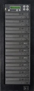 Duplicador de DVD MediaStor #a44 1-9, 9 destinos 24X, copia flash USB de pulgar a DVD - Imagen 1 de 1