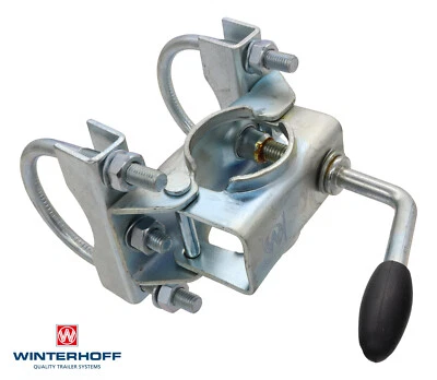 Winterhoff Stützradhalterung f. Zugdeichseln 70mm rund Klemmschelle 48mm Trailer - Bild 1 von 4