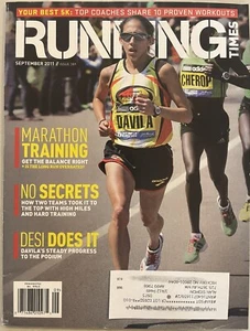 2011 Running Times Magazine September             Desiree Davila, High School XC - Picture 1 of 24