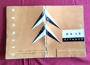 Citroen DS 19 / Oldtimer Wartungsanleitung Januar 1962 / A.C 5322 - Bild 1 von 2