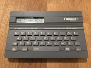 Spelling Ace SA-98 Franklin Computer Spell Checker Merriam Webster 1988 Working - Picture 1 of 9
