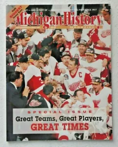 ALL about SPORTS 1997 Michigan History Magazine RED WINGS Cover EXPANDED Issue - Picture 1 of 4