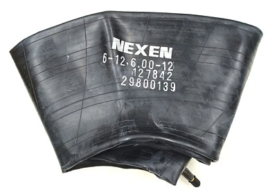 Schlauch 6.00-12, gerades Gummiventil TR13, Fabrikat Nexen