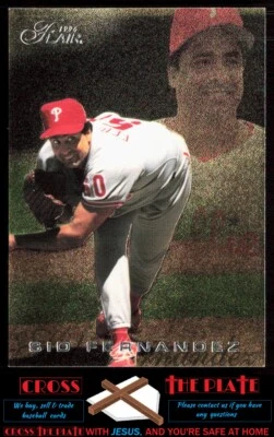 1-1996 Flair Gold Sid Fernandez Philadelphia Phillies #334 - Image 1 of 2