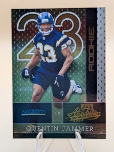 2002 Playoff Absolute Memorabilia Quentin Jammer football card #151 RC /1500 - Picture 1 of 2