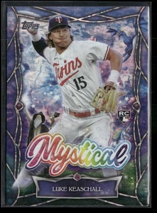 Actualización Topps 2025 #MYS-21 Luke Keaschall Mystical RC Minnesota Twins - Imagen 1 de 2