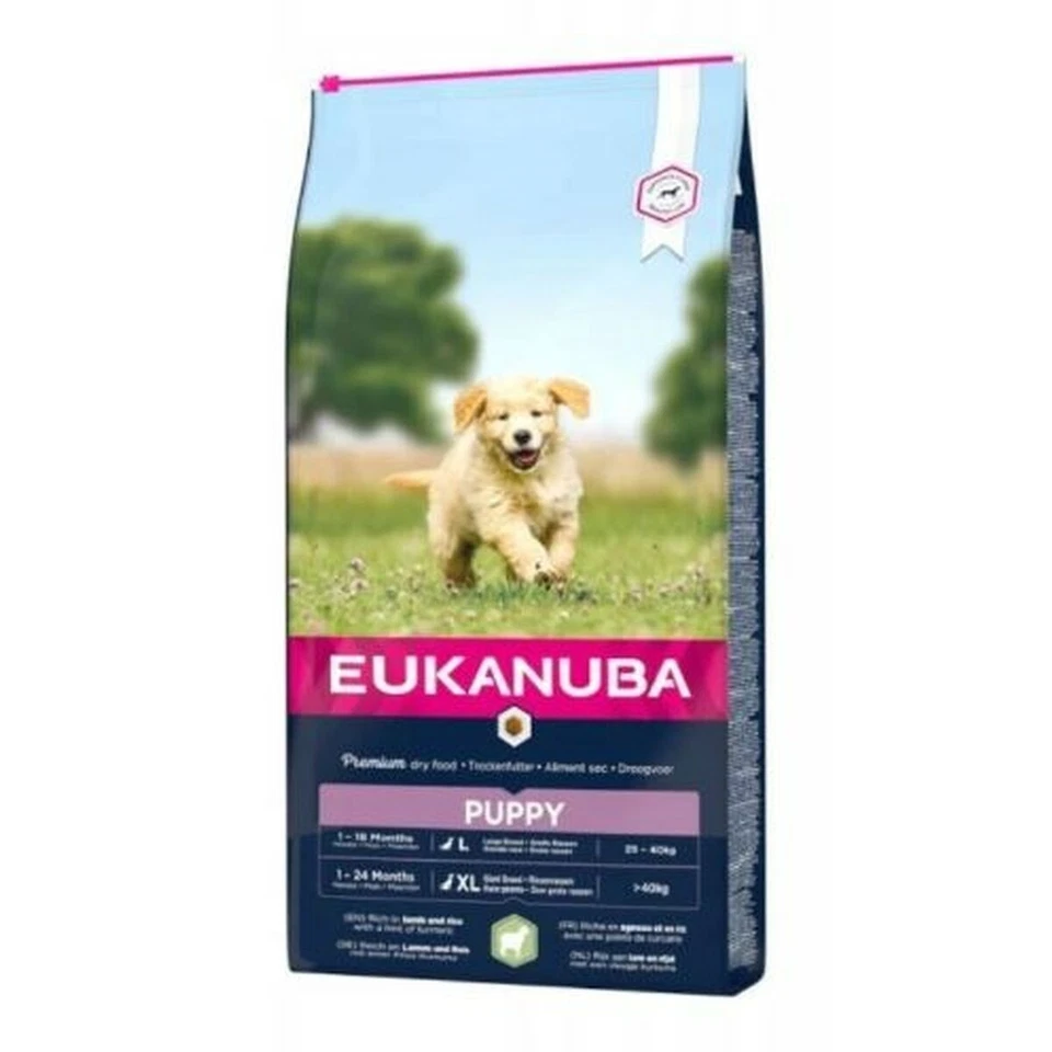 Futter Eukanuba Puppy Welpe/Junior Lamm Reis 12 kg - Bild 1 von 1