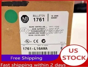 New AB 1761-L16AWA MicroLogix 1000 16 Point Controller 1761L16AWA US Free Tax - Picture 1 of 3