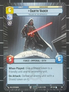 Star Wars Unlimited - Darth Vader Hyperspace 301 - Picture 1 of 1