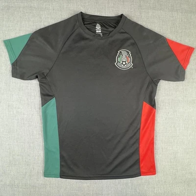Mexico National Team Shirt Mens Small Black Green Red Soccer Short Sleeve - Image 1 of 4