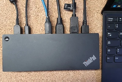 Lenovo ThinkPad Hybrid USB-C mit USB-A Dock, Dockingstation,  40AF - Bild 1 von 4