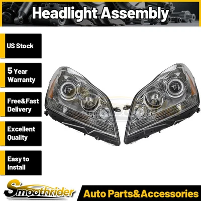 Conjunto de faros izquierdo derecho 2 piezas para Mercedes-Benz GL320 2007 2008 2009 TYC Foto 1 de 4