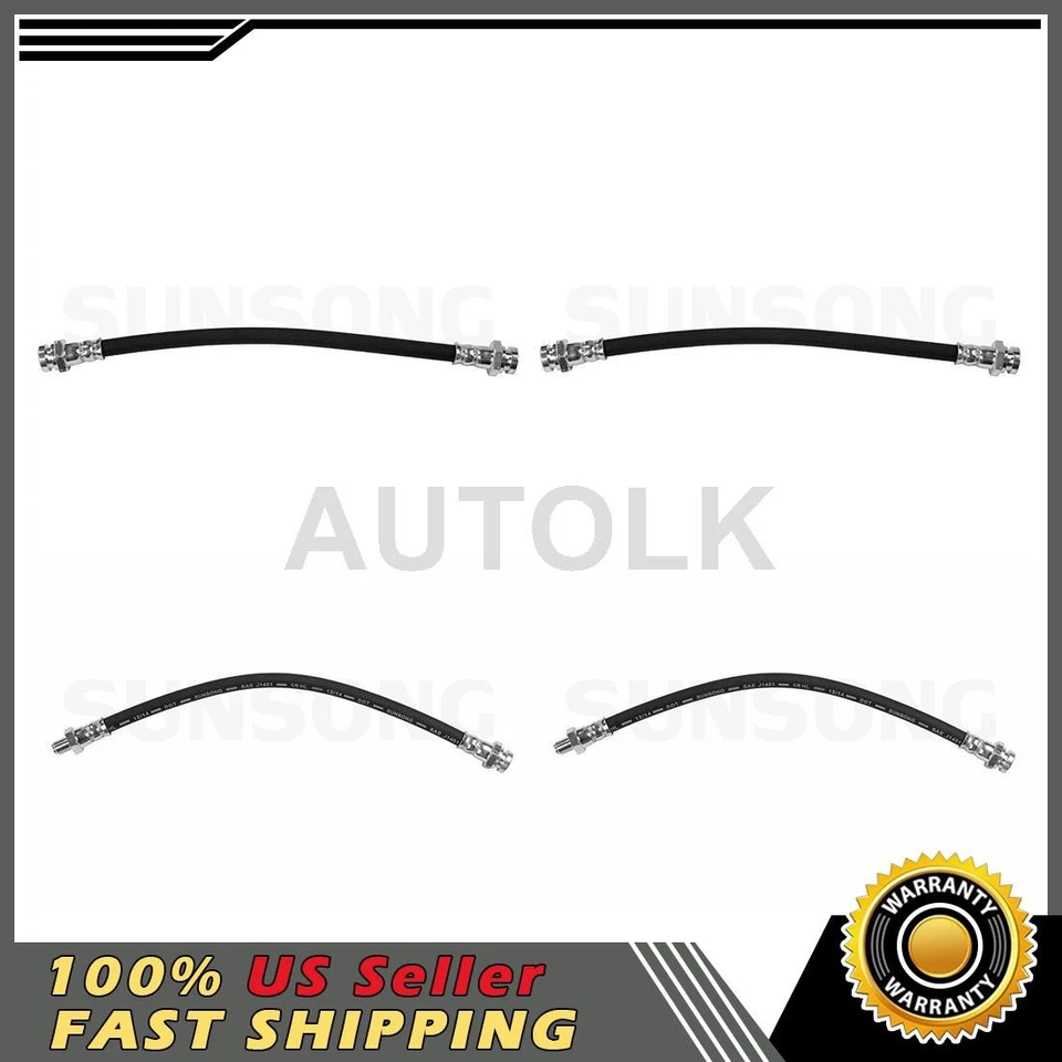 Manguera de línea de freno delantero trasero Sunsong para Datsun 1200_LK 1971 1972 Foto 1 de 4