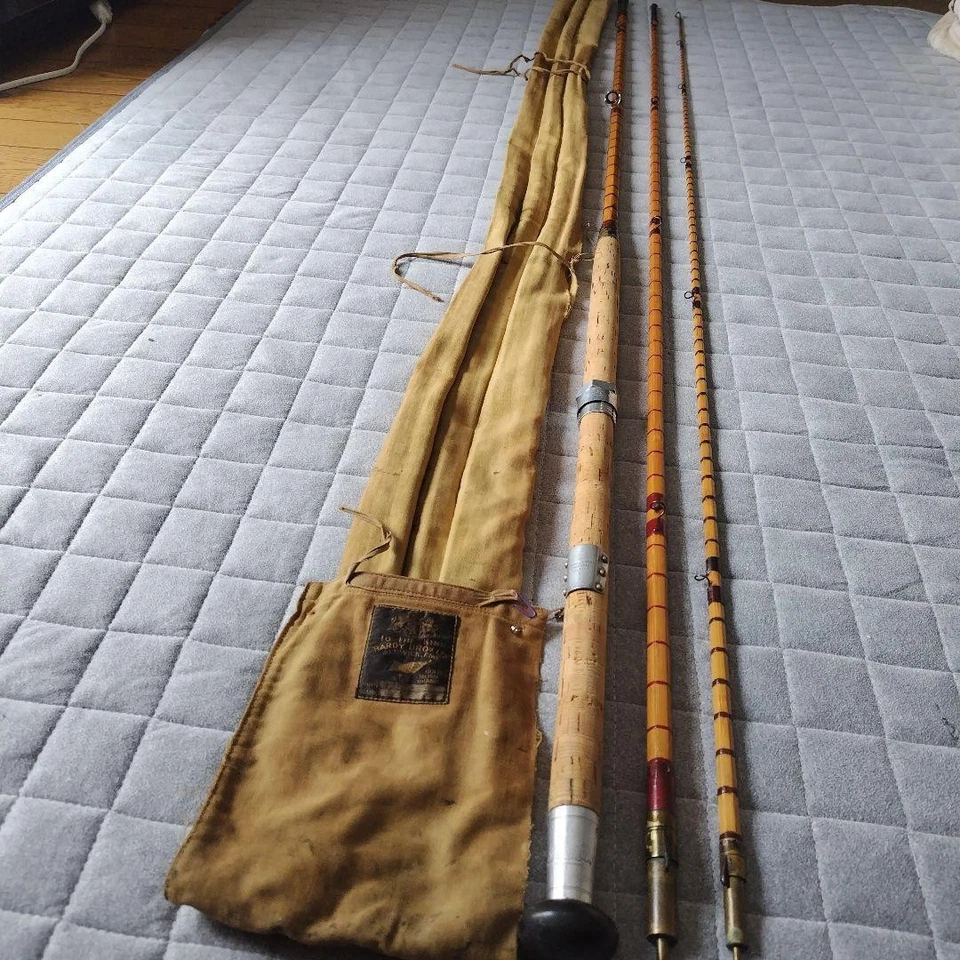 Caña de pescar con mosca de bambú Hardy The GoldMedal 15f Foto 1 de 4