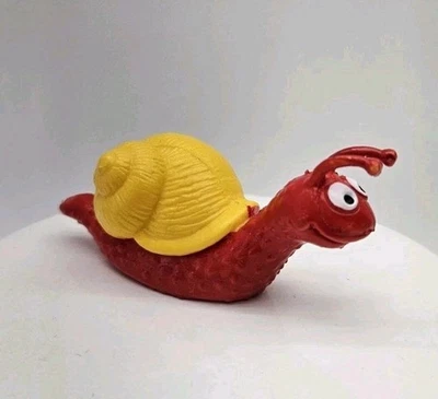 Smurf Snail ONLY Vintage Schleich Toy Figure 1980 PEYO  - Image 1 of 4