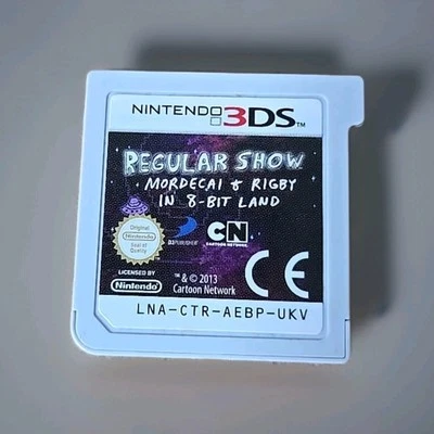 Regular Show Mordecai and Rigby 3DS Nintendo Video Game UK Cartridge Only  - Image 1 of 3
