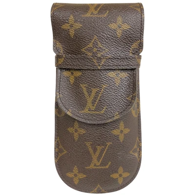 Подлинный Louis Vuitton Etui люнеты Рабат очки чехол монограмма ручка чехлы M62970 - Изображение 1 из 4