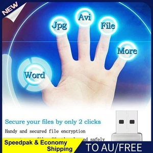 AU USB Fingerprint Reader for Windows 10 Hello PC Notebook Lock Biometric Scanne - Bild 1 von 12