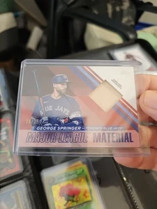 2024 Topps Major League Material George Springer Serial #24/25 C32 - Bild 1 von 3