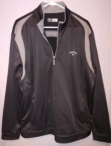 Callaway 1/4 zip pullover xl Preowned Black - Picture 1 of 4