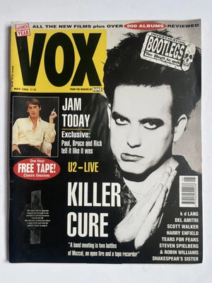VOX- MAY 1992 - JAM TODAY - U2 LIVE - KILLER CURE - KD LANG - DEL AMITRI - Image 1 of 3