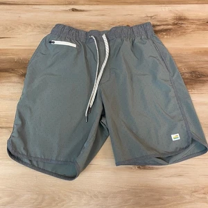 Pantaloncini Vuori Banks Allenamento Atletico Allenamento Leggero Grigio Punto Uomo Taglia M - Foto 1 di 6