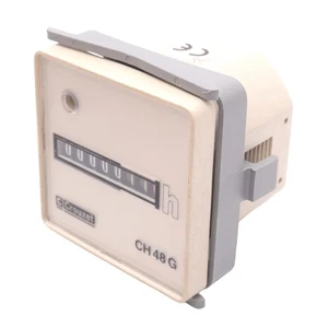 Crouzet CH48G 99761715 Hour Meter Module, 110-127VAC 60Hz, 1/16 DIN Panel - Picture 1 of 7