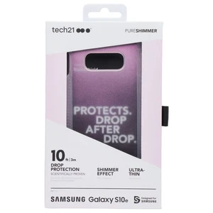 Tech21 PureShimmer Series Case for Samsung Galaxy S10e - Pink Shimmer - Picture 1 of 2