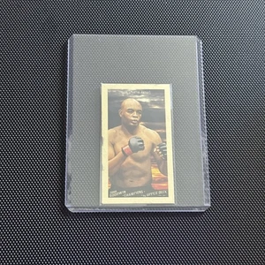 RARE 2009 Upper Deck GOODWIN CHAMPION ANDERSON SILVA MINI TOBACCO BOXING CARD 53 - Picture 1 of 10