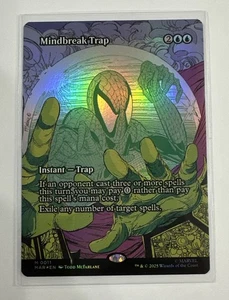 Mindbreak Trap Borderless Foil MTG Marvel Spider-Man #M0011 Kostenloser Versand - Bild 1 von 2
