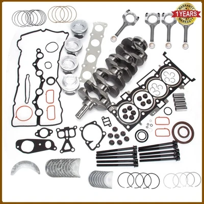 G4KJ 2.4 Engine Rebuild Overhaul Kit Fit Hyundai Sonata Kia Optima Sportage DOHC - Image 1 of 4