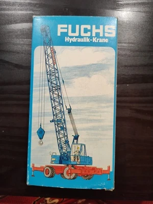 New. NZG No. 185 Fuchs 118 Crane - Blue - Image 1 of 4