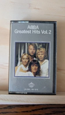 ABBA Cassette Tape Album Greatest Hits Volume 2 south Africa L4-Gbl (N) 512 RARE - Image 1 of 4