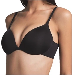 Skims Ultimate Push Up Plunge BH 36C BR-UWR-1881 Onyx Neu mit Etikett - Bild 1 von 14