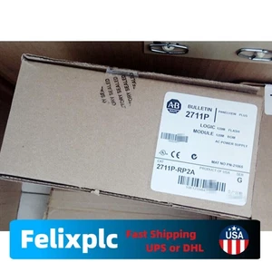 Factory Sealed AB 2711P-RP2A SER G FW 5.1 Panelview Logic Module US Free Tax - Picture 1 of 5