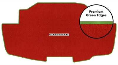 Alfombra de maletero pequeña Lloyd Velourtex para Corvette 1961-1962 (#L2797) roja antorcha Foto 1 de 4