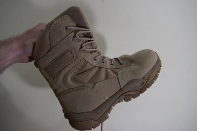 Rockport MENS 6.5 WIDE Desert Tan Suede 9" Tactical Military Boots RK6611 $295 - Image 1 of 4