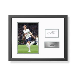 Harry Kane Signed & Framed Tottenham Hotspur Photo Display Spurs Autograph COA - Picture 1 of 2