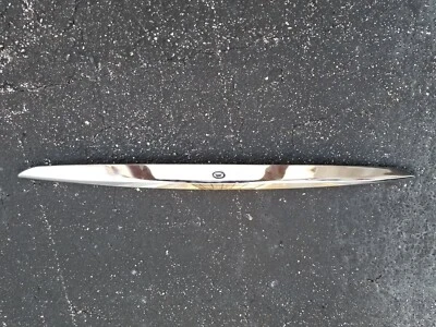 ✅️ ALERÓN TRASERO CROMADO MOLDURA MALETERO INFINITI G35 G37 SOLO SEDÁN SIN CÁMARA Foto 1 de 4