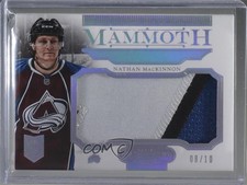 2013-14 Panini Dominion Mammoth /5 Nathan MacKinnon #M-NMK Rookie Patch RC